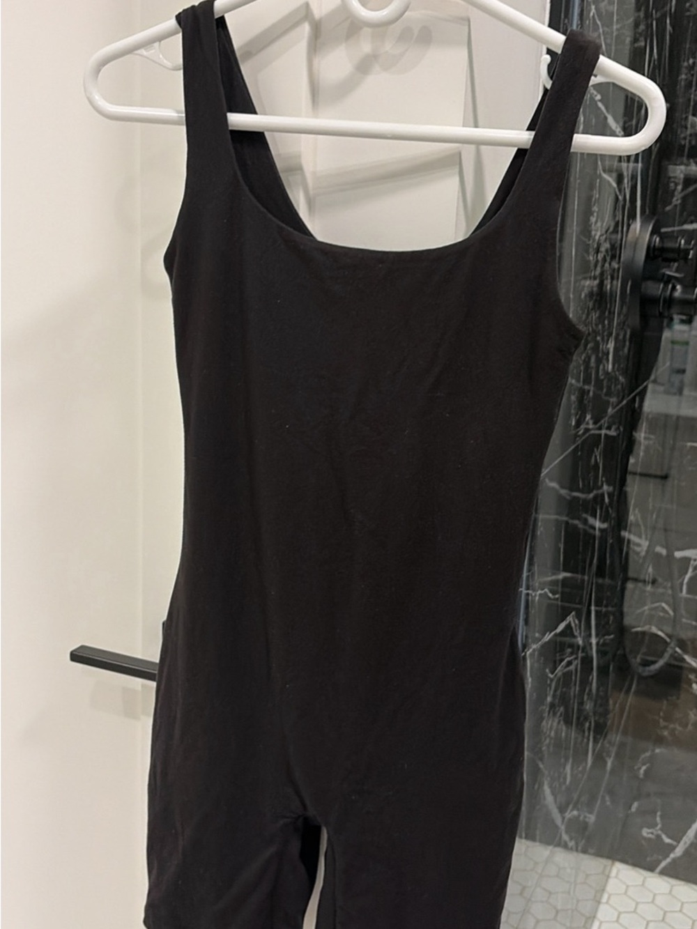 Bumpsuit (Short Romper) - Black XS